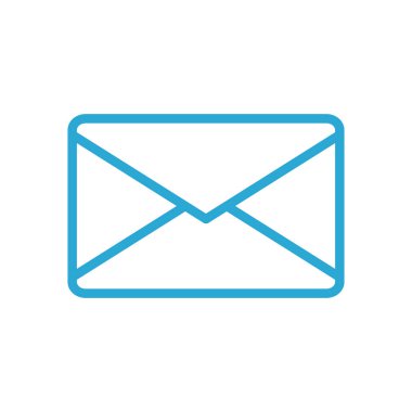 Zarf ileti vektör tasarımı