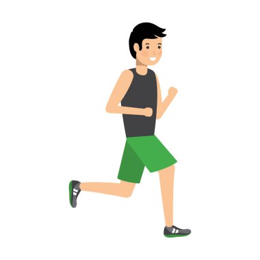 İzole edilmiş insan vektör tasarımı