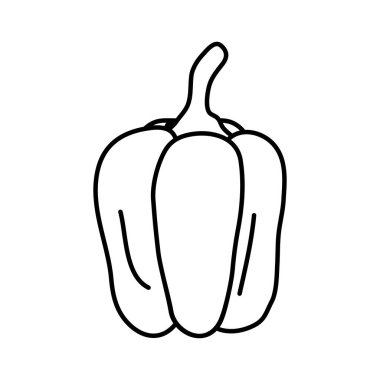 taze biber sebze doğa simgesi