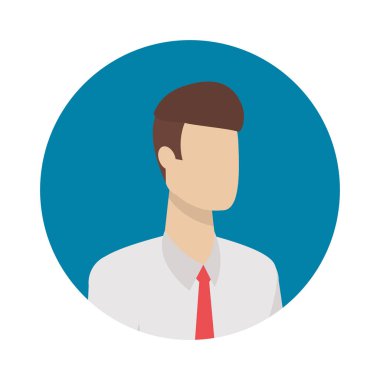 İşadamı avatar karikatür tasarım