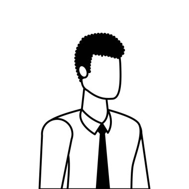 İşadamı avatar karikatür tasarım