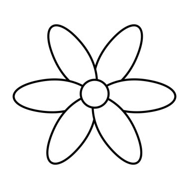 İzole çiçek süs tasarımı