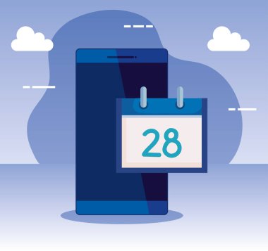 iş stratejisi takvim ile akıllı telefon teknolojisi