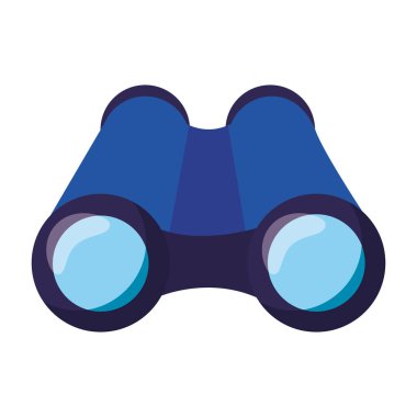 İzole dürbün vektör tasarımı