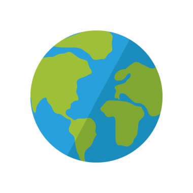 İzole planet tasarım