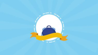 eğitim ve okul çantası ve malzemeleri öğrenmek