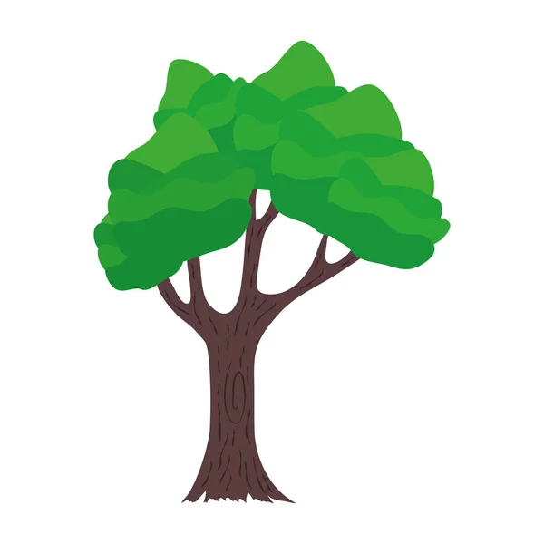 Izolowane streszczenie i drzewo sezonu — Wektor stockowy