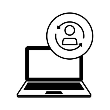 kullanıcı yeniden yükleme ile dizüstü bilgisayar