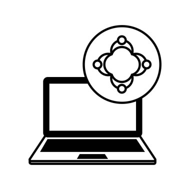 insanlar takım çalışması ile dizüstü bilgisayar