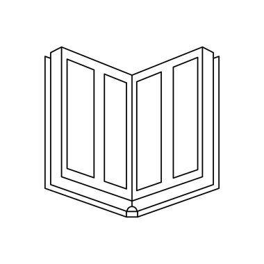 kuran kitap dini izole simgesi