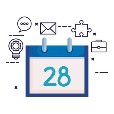 ayarlı simgeleri ile takvim hatırlatma tarihi