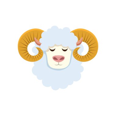 sevimli kuzu çiftliği hayvan simgesi