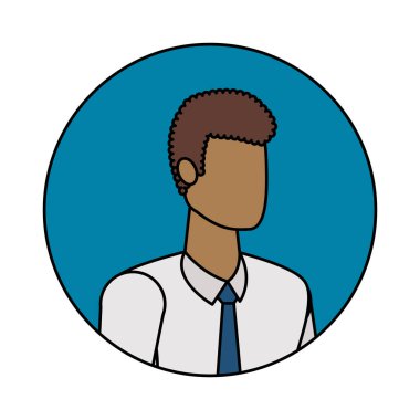 İşadamı avatar karikatür tasarım