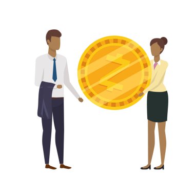 İşadamı ve işkadını avatar tasarımı