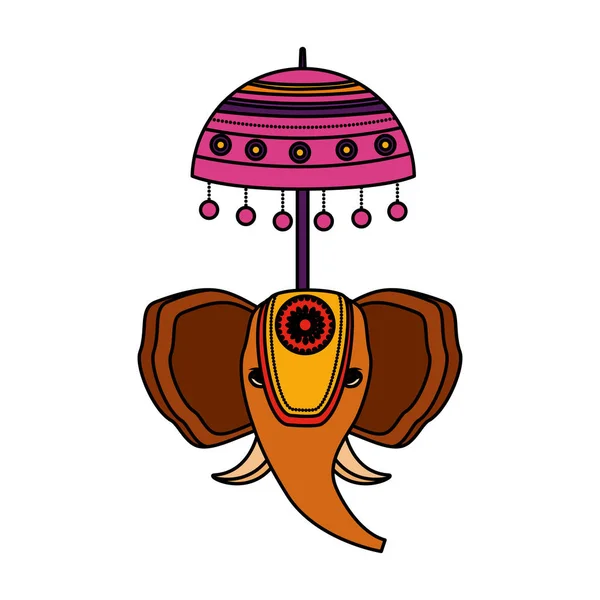 Elefant av Onam Celebration design — Stock vektor