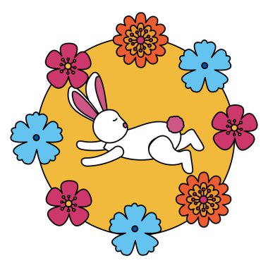 Sonbahar ortası festivali vektör tasarımı