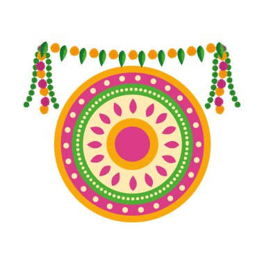 Toran ve onam kutlama tasarım mandale