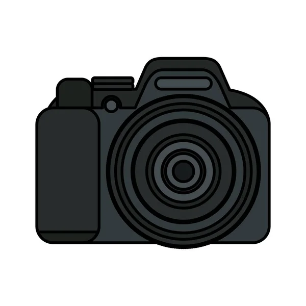 Conception d'appareil photo numérique isolé — Image vectorielle
