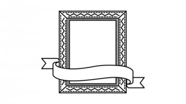 şerit video animasyon ile zarif kare kare