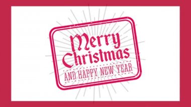 mutlu noel mühür damgası