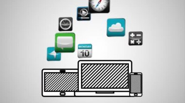 teknoloji cihazı ile sosyal medya pazarlama