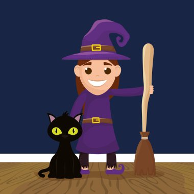 çocuk kostümleri mutlu cadılar bayramı partisi