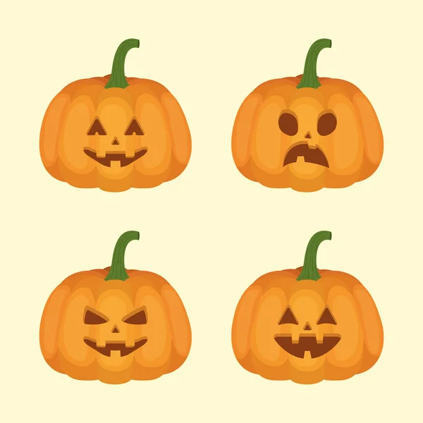 Trick or treat - joyeuse fête d'Halloween — Image vectorielle