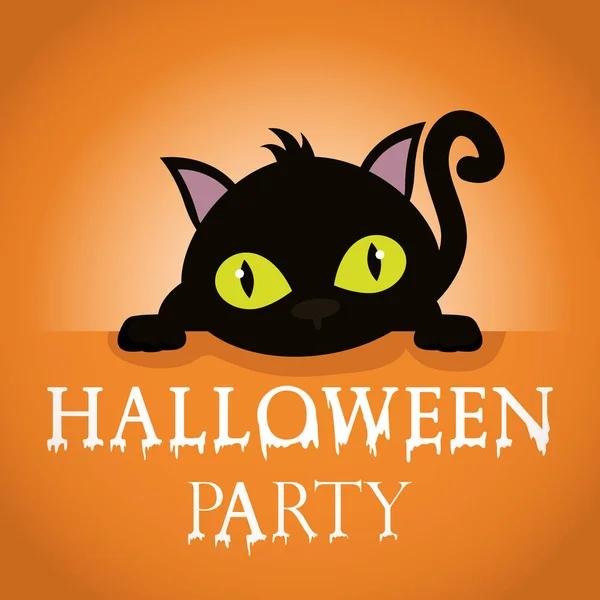 Trick or Treat-Happy Halloween Party — Stock vektor