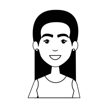 kentsel tarzı karakteri ile genç kadın