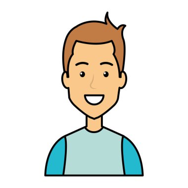 kentsel tarzı karakteri ile genç adam