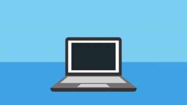 tele tıp animasyon ile dizüstü bilgisayar