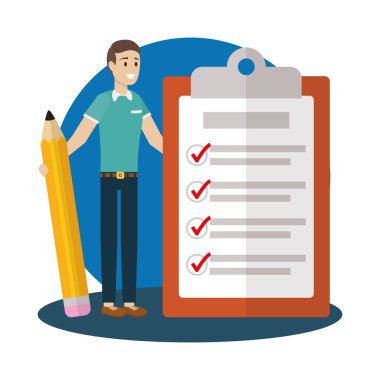 İşadamı avatar karikatür tasarım