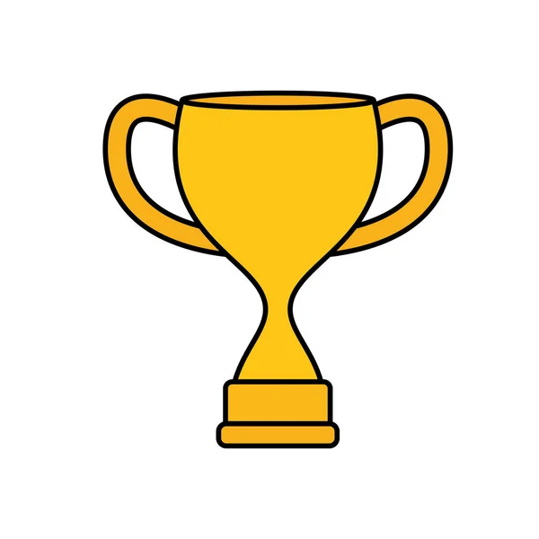 Design de troféus de competição isolada —  Vetores de Stock