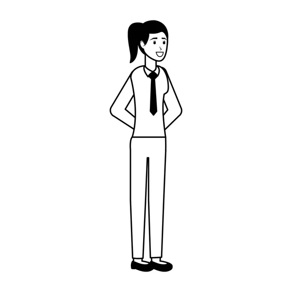 Επιχειρηματίας καρτούν avatar σχέδιο — Διανυσματικό Αρχείο