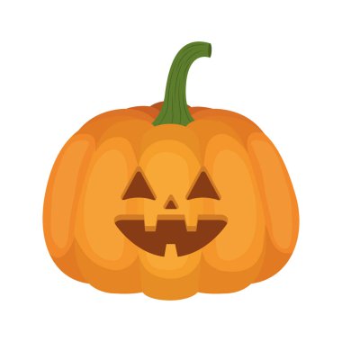 Cadılar bayramı balkabağı vektör tasarımı