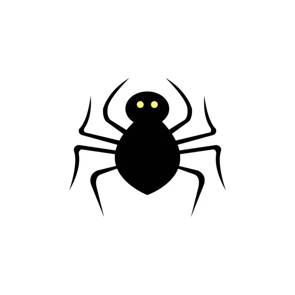 Pavoučí zvíře pro Halloween izolovaný ikonka — Stockový vektor