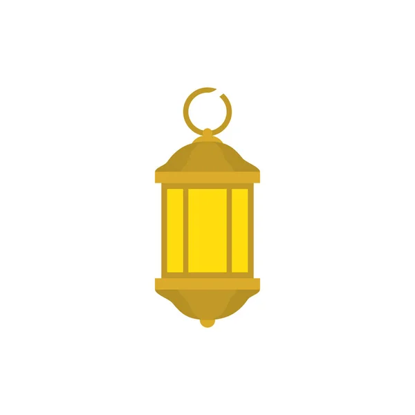 Luz lanterna pendurado ícone isolado — Vetor de Stock