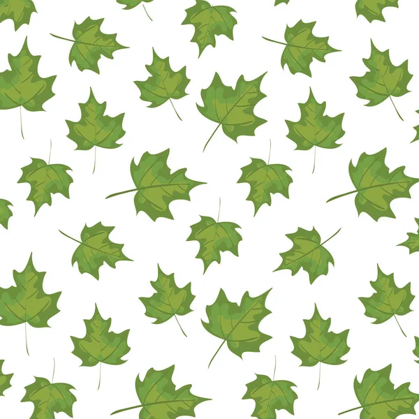 가을 잎 장식의 패턴 — 스톡 벡터