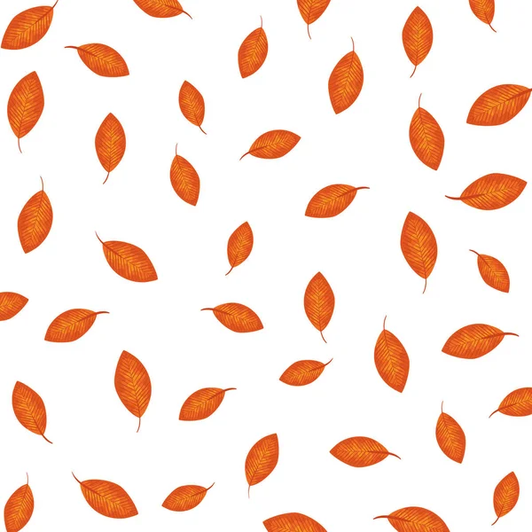 Patroon van herfst Leafs decoratie — Stockvector