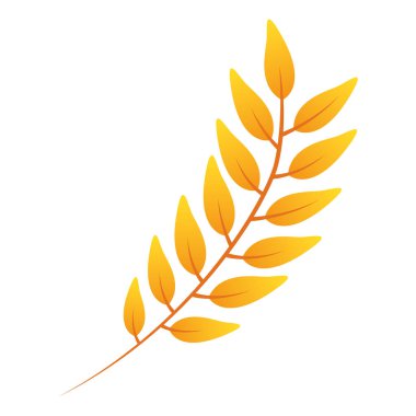 yaprak yaprakları mevsimsel ile sonbahar dalı