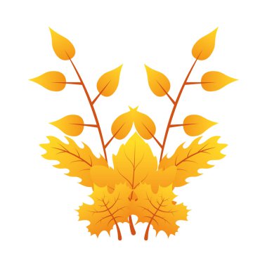 sonbahar yapraklar yeşillik mevsimlik dekorasyon