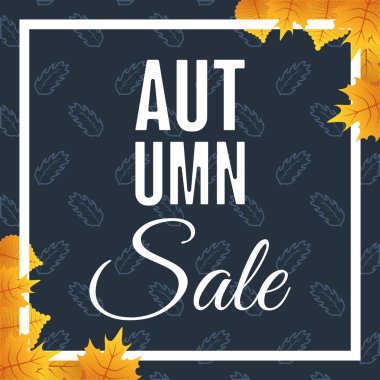 sonbahar satılık kare mevsimlik çerçeve