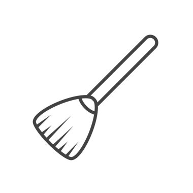 cadılar bayramı cadı süpürge aksesuar simgesi