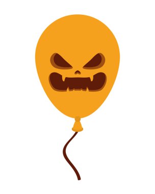 Cadılar Bayramı balon helyumla yüz