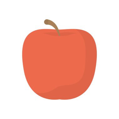 elma taze meyve izole simgesi