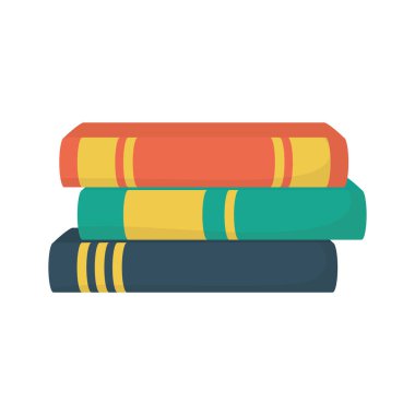 Okul kitapları eğitim ikonları sağlar