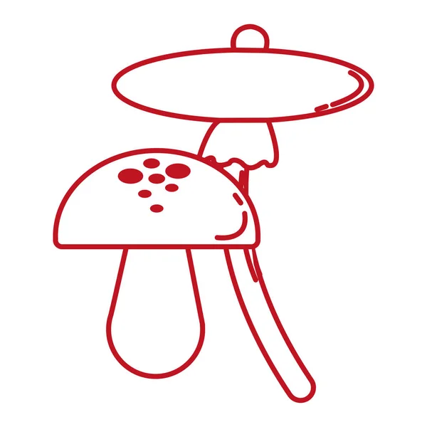 fungus autumn seasonal isolated icon