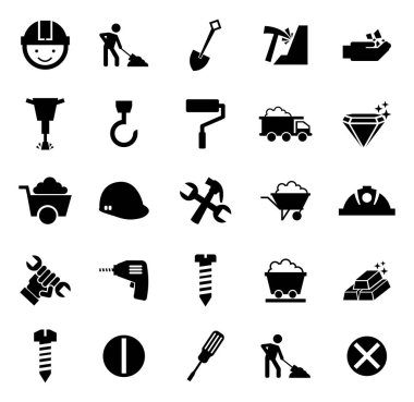 İzole edilmiş yapı simgesi vektör tasarımı