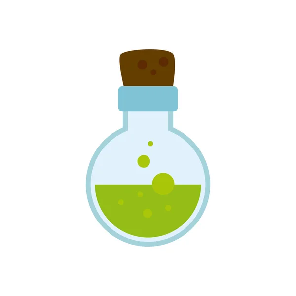 Potion magic halloween isolated icon — Wektor stockowy