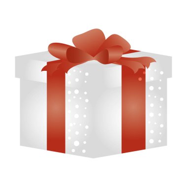 hediye kutusu izole edilmiş simge